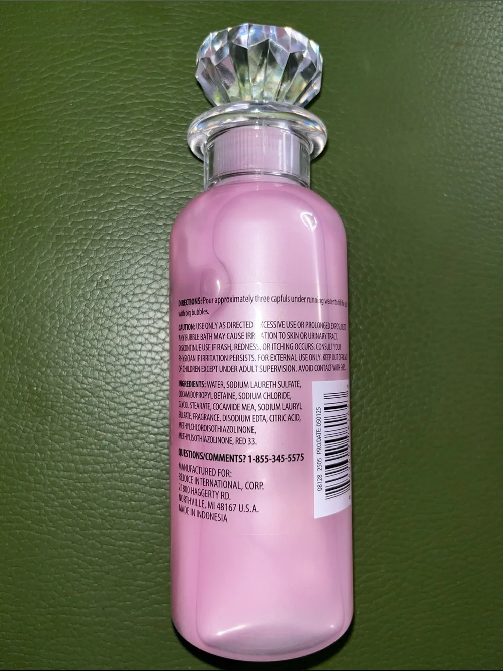 Rose Champagne Pink Bubble Bath